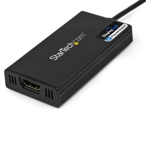 StarTech.com USB32HD4K zewnętrzna karta graficzna usb 3840 x 2160 px Czarny