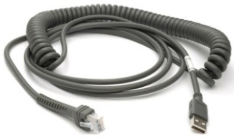 Zebra CBA-U29-C15ZBR kabel USB USB 2.0 4,57 m USB A Czarny Zebra CBA-U29-C15ZBR kabel USB USB 2.0 4,57 m USB A Czarny