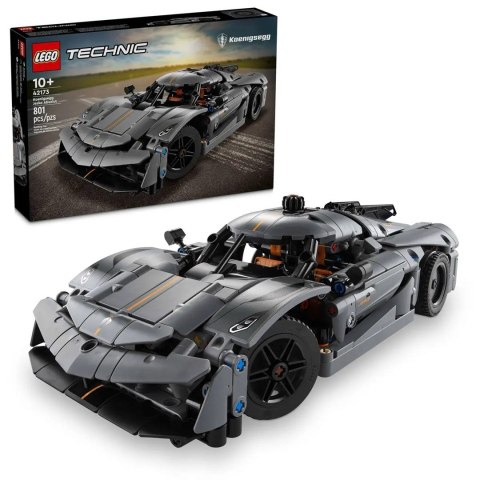 LEGO Technic 42173 Szary hipersamochód Koenigsegg Jesko Absolut