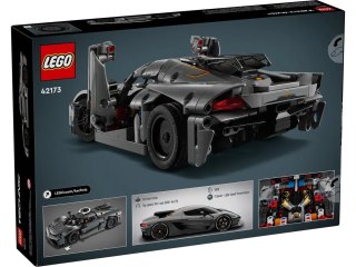 LEGO Technic 42173 Szary hipersamochód Koenigsegg Jesko Absolut