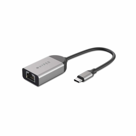 HYPERDRIVE USB-C TO 2.5G/ETHERNET ADAPTER SILVER