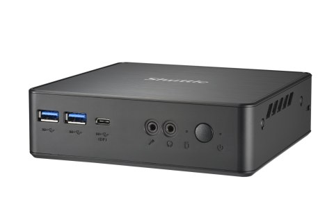 Shuttle NC40U5 komputer typu barebone 0.84L sized PC Czarny i5-1235U Intel SoC