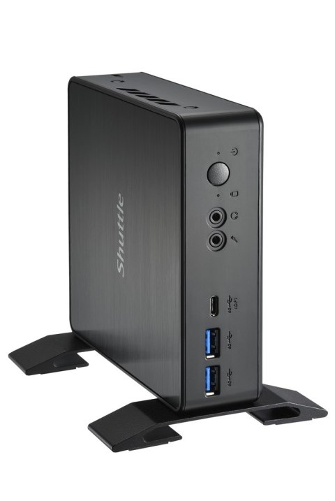 Shuttle NC40U5 komputer typu barebone 0.84L sized PC Czarny i5-1235U Intel SoC