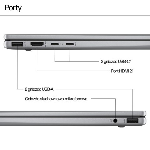 HP ENVY x360 14-fa0400nw Ryzen 5 8640HS 14,0"WUXGA Touch AG IPS300 nits 16GB DDR5 SSD512 Radeon Integrated 5MP W11Pro 2Y Glacier