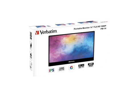 Verbatim PM-14 Portable Monitor 14"