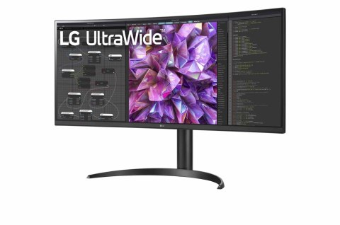 Zakrzywiony monitor LG 34WQ75C-B 34" IPS QHD 21:9 5 ms 300 cd/m2 Czarny 60 Hz ilość portów HDMI 2