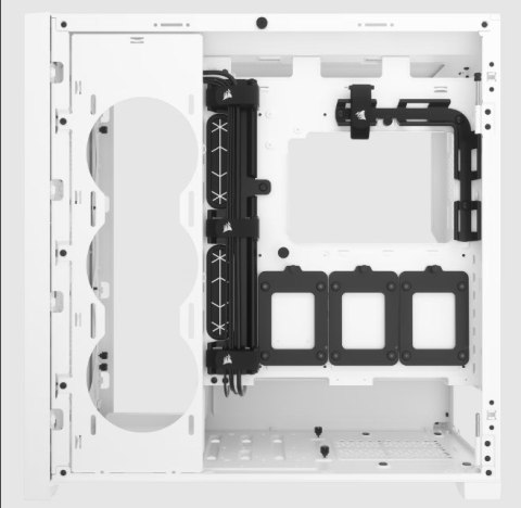 Corsair iCUE 5000D Airflow Core Midi-Tower, szkło hartowane - czarne