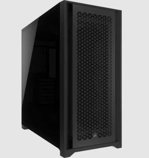 Corsair iCUE 5000D Airflow Core Midi-Tower, szkło hartowane - czarne