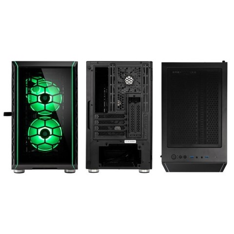 Obudowa Kolink Citadel Glass SE ARGB Micro-ATX - czarna