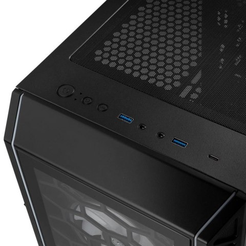 Obudowa Kolink Citadel Glass SE ARGB Micro-ATX - czarna