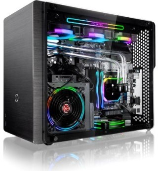 Raijintek Ophion M Evo TGS Micro-ATX Obudowa, Szkło Hartowane - Czarne