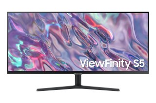 Samsung ViewFinity S5 S50GC monitor komputerowy 86,4 cm (34") 3440 x 1440 px UltraWide Quad HD LED Czarny