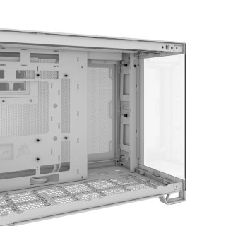 Obudowa Corsair 2500X Micro-ATX, szkło hartowane - biała