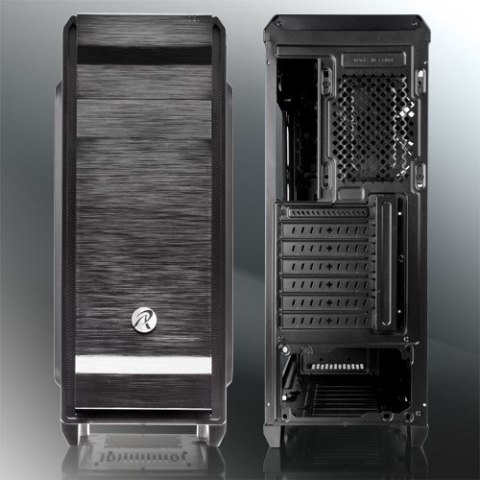 Raijintek Arcadia II Mid Tower - czarne okno