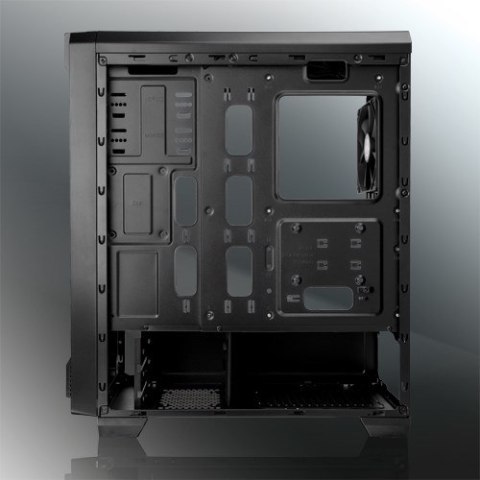 Raijintek Arcadia II Mid Tower - czarne okno