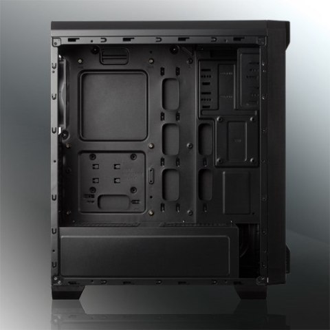 Raijintek Arcadia II Mid Tower - czarne okno