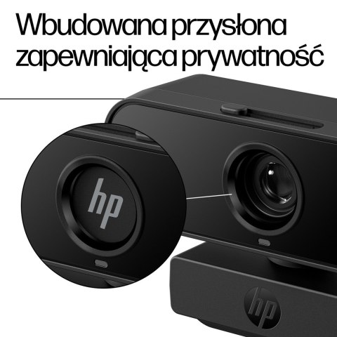 Kamera HP 430 Full HD Webcam USB czarna 77B11AA