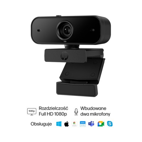 Kamera HP 430 Full HD Webcam USB czarna 77B11AA