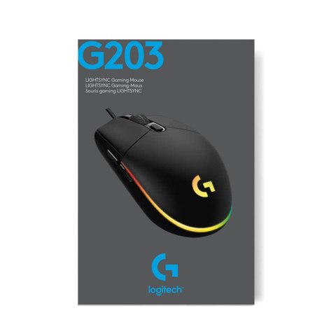 Mysz gamingowa Logitech G203 Lightsync White (REPACK) 2Y