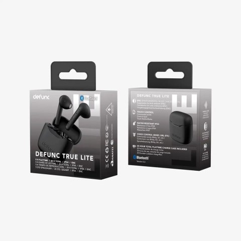 Defunc True Lite Słuchawki douszne, douszne, drutowe Defunc True Lite Słuchawki douszne, douszne, drutowe