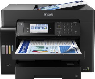 Epson EcoTank L15160 Kolorowy, Atramentowy, Drukarka wielofunkcyjna, A3+, Wi-Fi, Czarny