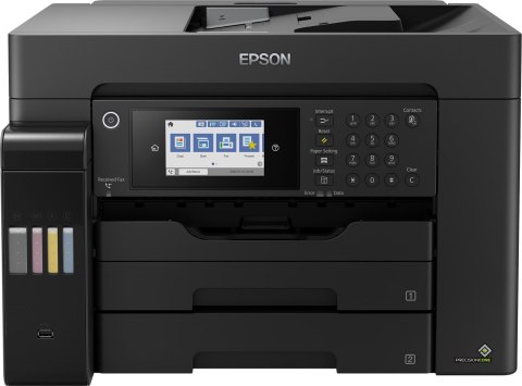 Epson EcoTank L15160 Kolorowy, Atramentowy, Drukarka wielofunkcyjna, A3+, Wi-Fi, Czarny