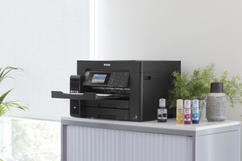 Epson EcoTank L15160 Kolorowy, Atramentowy, Drukarka wielofunkcyjna, A3+, Wi-Fi, Czarny