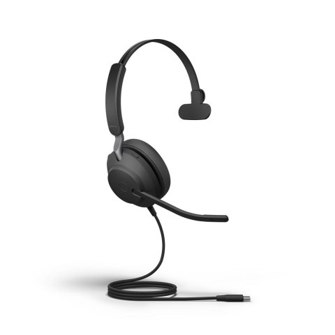 Jabra 24189-889-999 słuchawki/zestaw słuchawkowy Przewodowa Opaska na głowę Połączenia/muzyka USB Typu-A Czarny