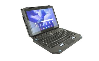 BACK LIT 2-IN-1 KBD GALAXY TAB/ACTIVE PRO/ACTIVE4 DE