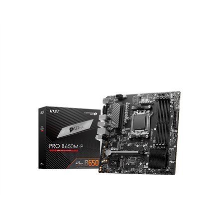 MSI PRO B650M-P płyta główna AMD B650 Gniazdo AM5 micro ATX