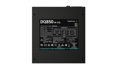 Deepcool 80 Plus Gold Full Modular ATX Power Supply DQ850-M-V2L 850 W