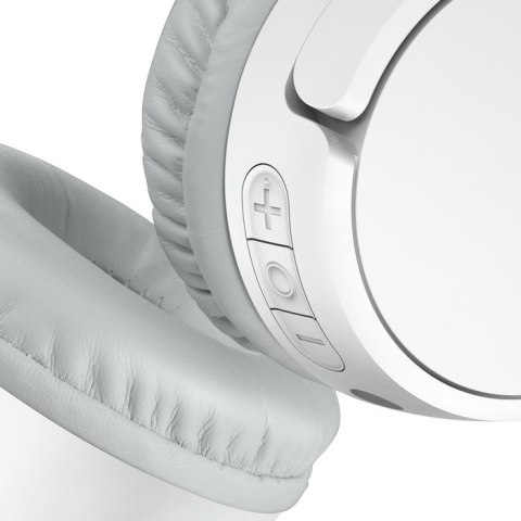 Belkin SoundForm Mini Zestaw słuchawkowy Bezprzewodowy Opaska na głowę Połączenia/muzyka USB Type-C Biały