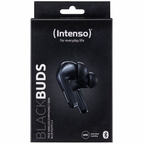 HEADSET BUDS T300A/BLACK 3720300 INTENSO