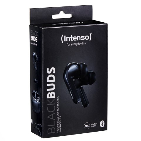 HEADSET BUDS T300A/BLACK 3720300 INTENSO