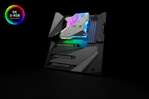 Bloki wodne EK EK-Quantum Momentum AORUS Z490 Xtreme D-RGB - Akryl