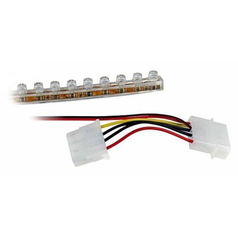 Lamptron FlexLight Standard - 60 diod LED - czerwony