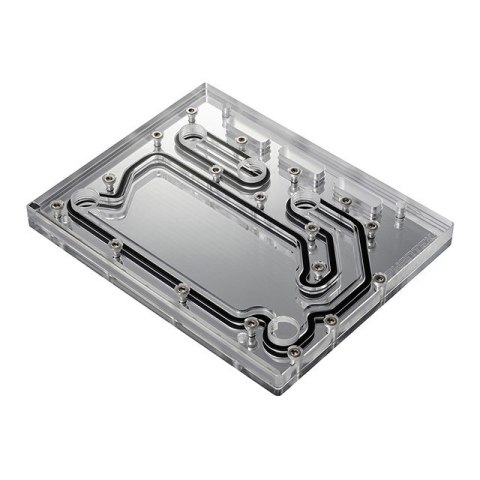 PHANTEKS Glacier D120 Distro Plate - Akryl, lustrzany, DRGB-LED