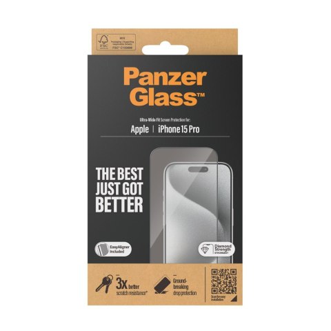 PanzerGlass - skarmbeskytter for mobil