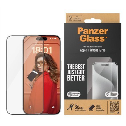 PanzerGlass - skarmbeskytter for mobil