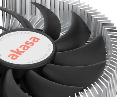 Akasa AK-CC6601EP01 Low Profile CPU Cooler - gniazdo LGA 1700, wysokość 26,9 mm