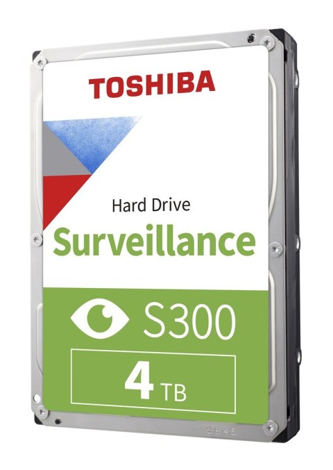 Dysk Toshiba S300 (CMR) HDWT140UZSVA 4TB 3,5" 5400 SATA III Surveillance BULK