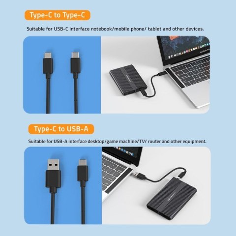 Qoltec Obudowa | kieszeń na dysk M.2 SSD | SATA | NVMe | USB-C | DUAL 2 x 2TB Qoltec Obudowa | kieszeń na dysk M.2 SSD | SATA | NVMe | USB-C | DUAL 2 x 2TB