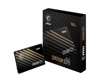 MSI SPATIUM S270 SATA 2.5 240GB urządzenie SSD 2.5" Serial ATA III 3D NAND