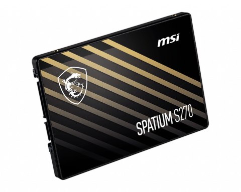 MSI SPATIUM S270 SATA 2.5 240GB urządzenie SSD 2.5" Serial ATA III 3D NAND