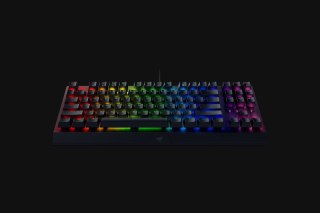 Razer BlackWidow V3 Yellow Switch; Transparent switch housing; Doubleshot ABS keycaps; Multi-function digital roller; Razer Syna