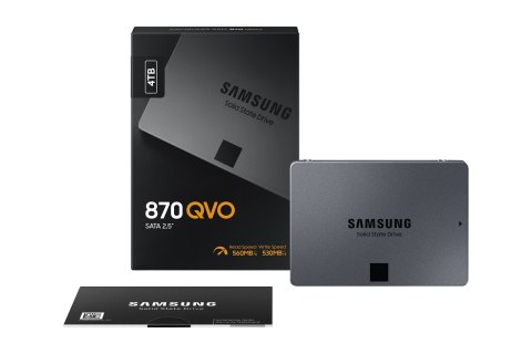 SSD SATA2.5" 4TB 6GB/S 870 QVO MZ-77Q4T0BW SAMSUNG