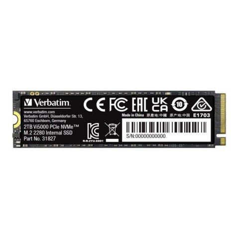 VI5000 PCIE4 NVME M.2 SSD 2TB/M.2 NVME PCIE4 INTERNAL