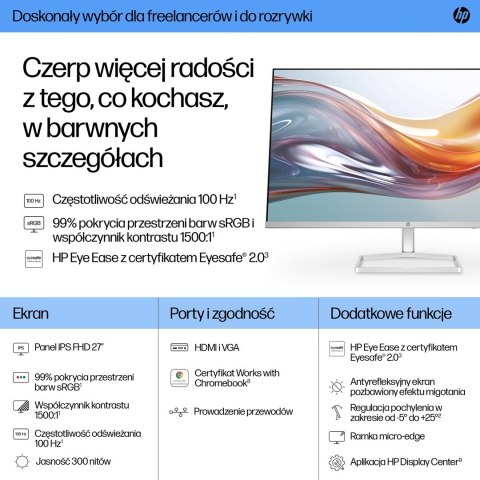 MONITOR HP LED IPS 27" 527sw (94F46E9) MONITOR HP LED IPS 27" 527sw (94F46E9)