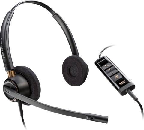 Poly EncorePro 525 Microsoft Teams Certified Stereo with USB-A Headset