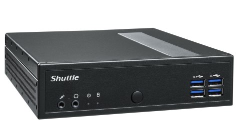Shuttle DL30N komputer typu barebone Wielkość PC 1.35L Czarny N100 Shuttle DL30N komputer typu barebone Wielkość PC 1.35L Czarny N100